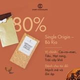  Thanh Socola Việt Nam Single Origin 80% - Dark Chocolate 