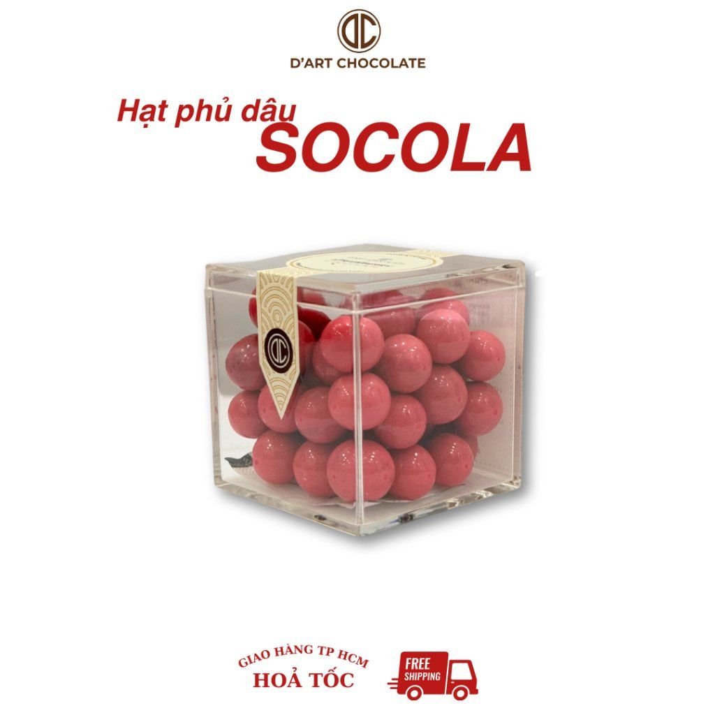  Dâu Sấy Phủ Socola - D'art Chocolate 65g 