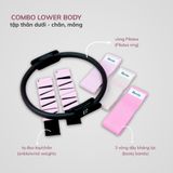  COMBO LOWER BODY - Bộ dụng cụ tập thân dưới (chân, hông và mông) - Gồm 3 loại dụng cụ 