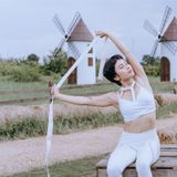  Dây tập yoga cotton 