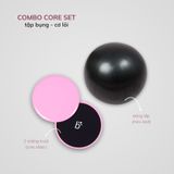  COMBO CORE SET - Beinks - Bộ dụng cụ tập bụng và cơ lõi (2 loại dụng cụ) 
