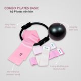  COMBO PILATES BASIC - Bộ dụng cụ Pilates cơ bản (4 loại dụng cụ) 