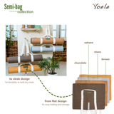  Túi đeo thảm yoga cao cấp - Vegan Leather 