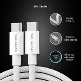  Cáp sạc nhanh Salaman Chuẩn PD MFI 