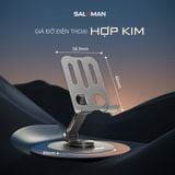  Giá đỡ điện thoại kim loại Salaman 