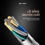  Cáp sạc nhanh Salaman Chuẩn PD MFI 