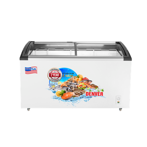  Denver AS 1280K - Tủ kính cong dung tích lớn 620L, bảo quản bền bỉ - vận hành linh hoạt 