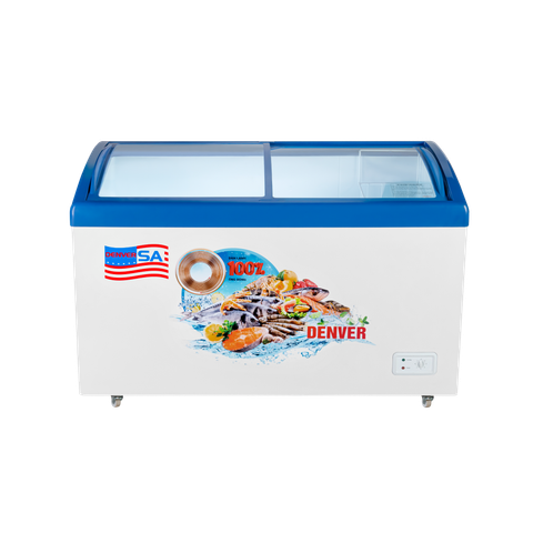  Tủ đông mặt kính Denver AS 559K 365L Lòng chống dính 