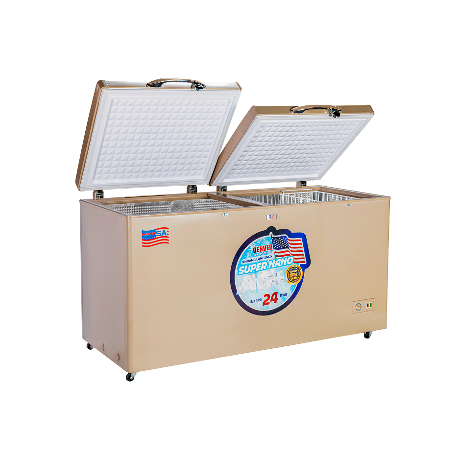  Tủ đông Denver AS 700MDI 460L Lòng Chống Dính 