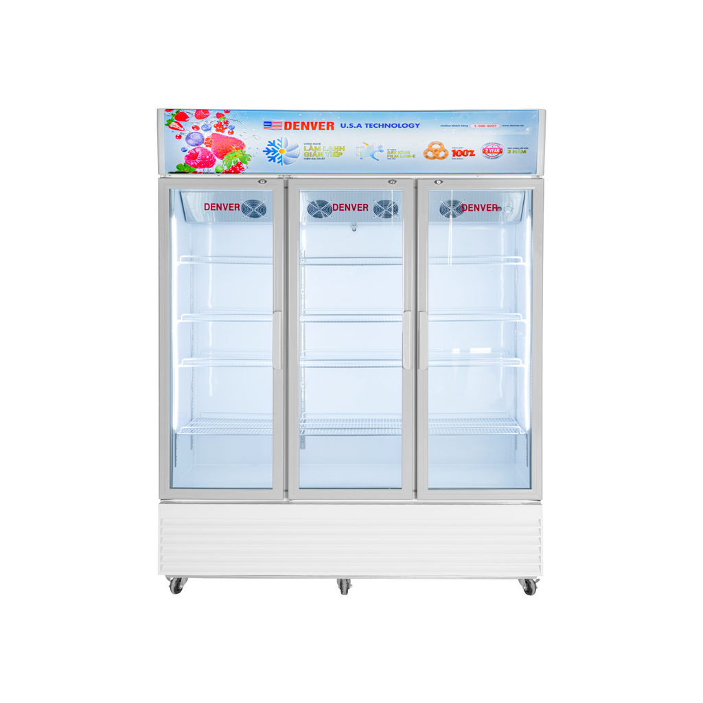  Tủ mát Denver TM 2200GTL 1400L 