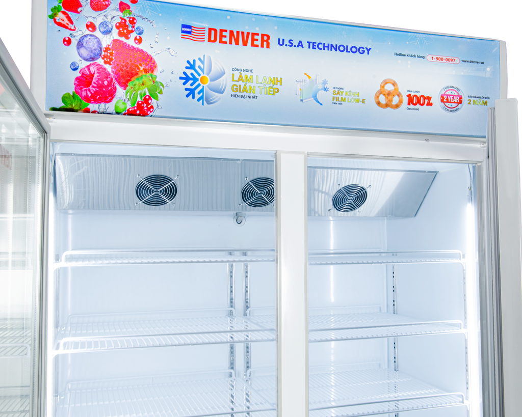  Tủ mát Denver TM 2000GTL 1050L 