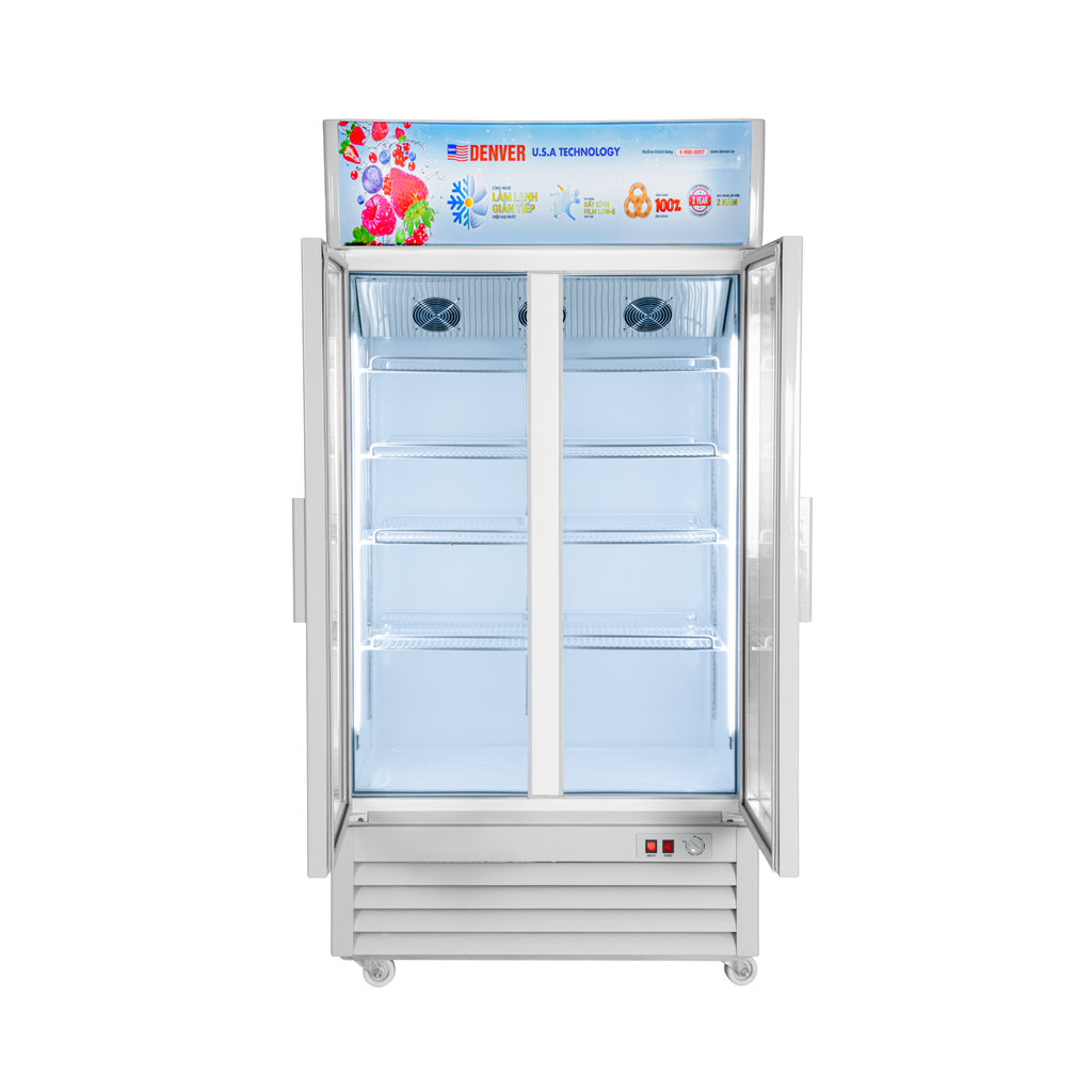  Tủ mát Denver TM 1680GTD 540L 