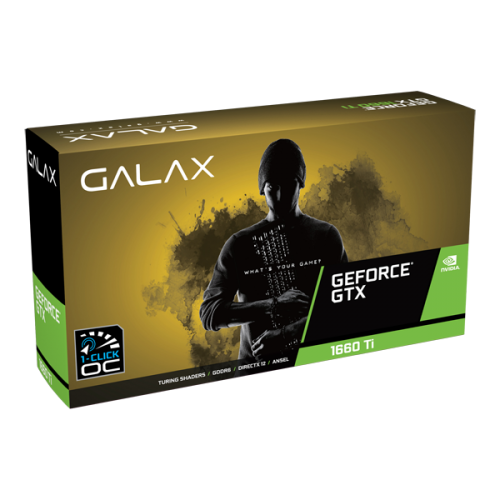 Card Đồ Họa Galax GeForce GTX 1660Ti ( 1-Click OC ) 6GB GDDR6