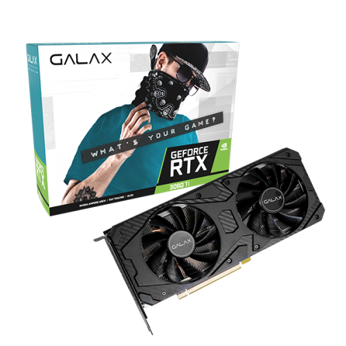 Card Đồ Họa Galax GeForce RTX 3060 Ti (1-Click OC) 8GB GDDR6