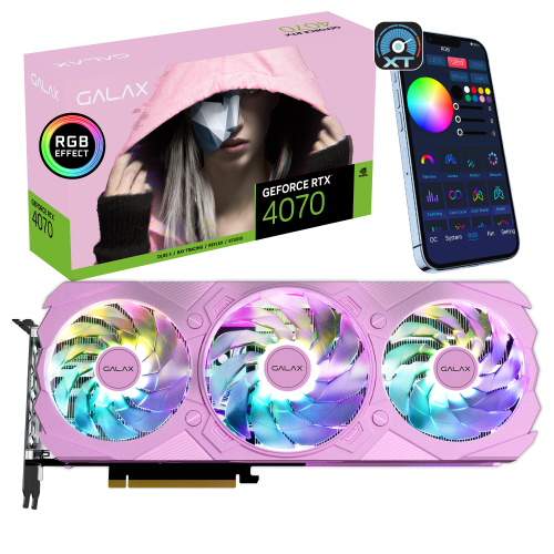 Card Đồ Họa Galax GeForce RTX 4070 EX Gamer 12GB GDDR6X