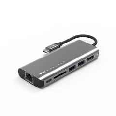Hub Type-C Chia Cổng 6 Trong 1 FeelTek (Portable 6 in 1)
