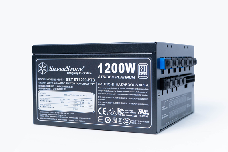 [HÀNG MỚI VỀ] Nguồn Máy Tính Silver Stone ST1200-PTS 1200W(80 Plus Platinum)