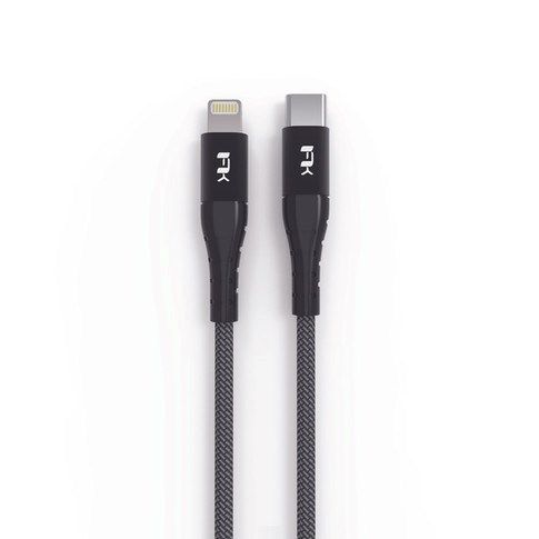 Cáp Sạc Nhanh FeelTek Air Lightning - Type C 180cm (Dây Bện + Kim Loại)