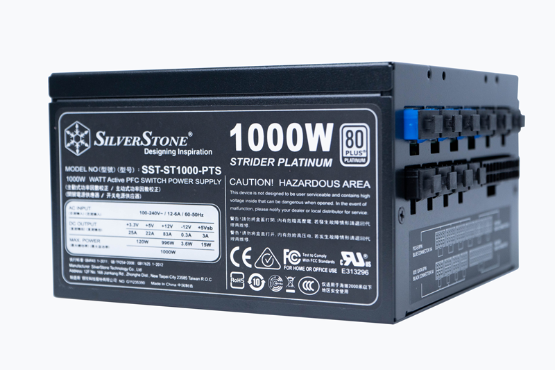 [HÀNG MỚI VỀ] Nguồn Máy Tính Silver Stone ST1000-PTS 1000W (80 Plus Platinum).