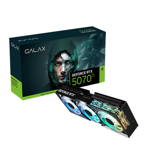 Card Đồ Họa GALAX GeForce RTX™ 5070 Ti 1-Click OC