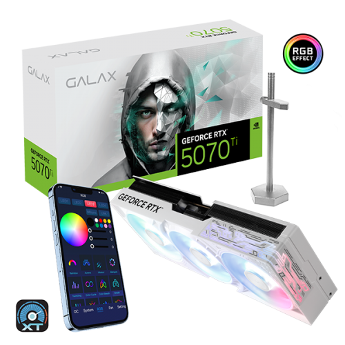 Card Đồ Họa GALAX GeForce RTX™ 5070 Ti 1-Click OC
