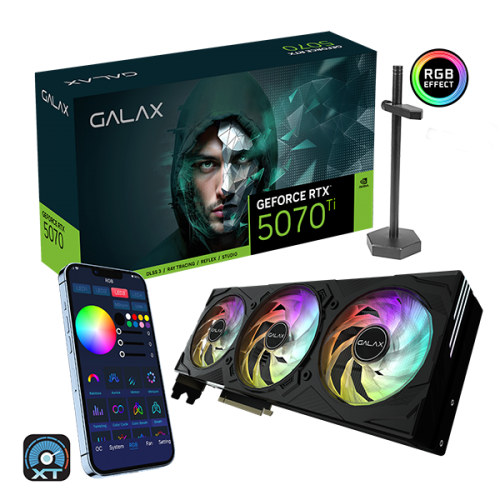 Card Đồ Họa GALAX GeForce RTX™ 5070 Ti EX Gamer 1-Click OC