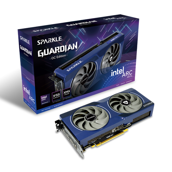 [HÀNG MỚI VỀ] Card Đồ Họa SPARKLE Intel® Arc™ B570 GUARDIAN OC