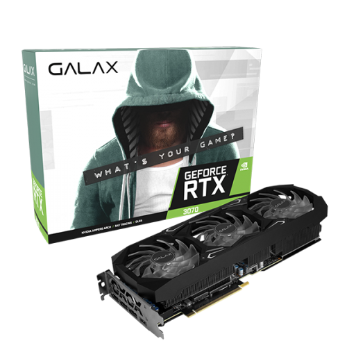 Card Đồ Họa Galax GeForce RTX 3070 SG (1-Click OC) 8GB GDDR6