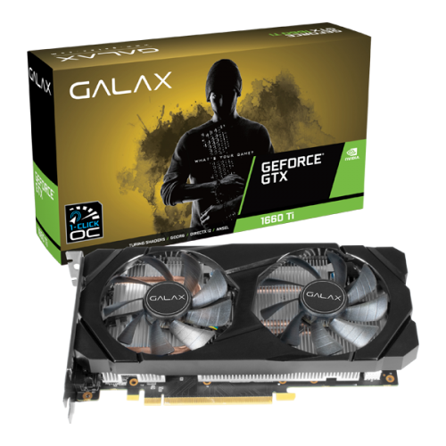 Card Đồ Họa Galax GeForce GTX 1660Ti ( 1-Click OC ) 6GB GDDR6