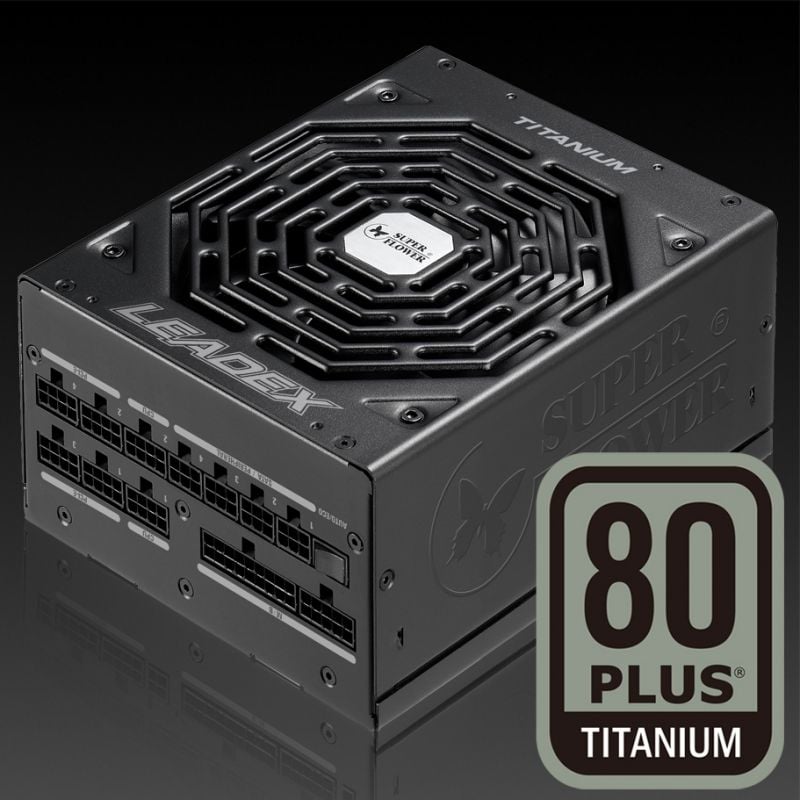 Nguồn Máy Tính Super Flower Leadex Titanium 1000W(80 Plus Titanium)
