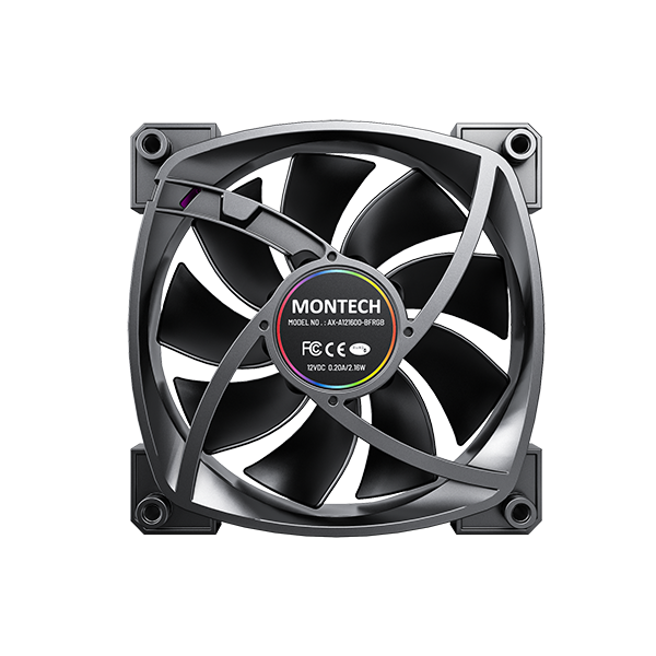 Quạt Tản Nhiệt MONTECH AX120 PWM (Thổi)