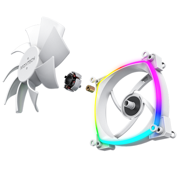 Quạt Tản Nhiệt MONTECH AX120 PWM (Thổi)