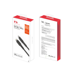 Cáp Sạc Type C - Lightning FeelTek 120cm (TPE)