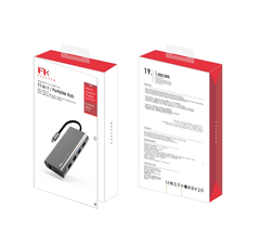 Hub Type-C Chia Cổng 11 Trong 1 FeelTek (Mega-Dock 11 in 1)