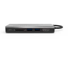 Hub Type-C Chia Cổng 6 Trong 1 FeelTek (Portable 6 in 1)