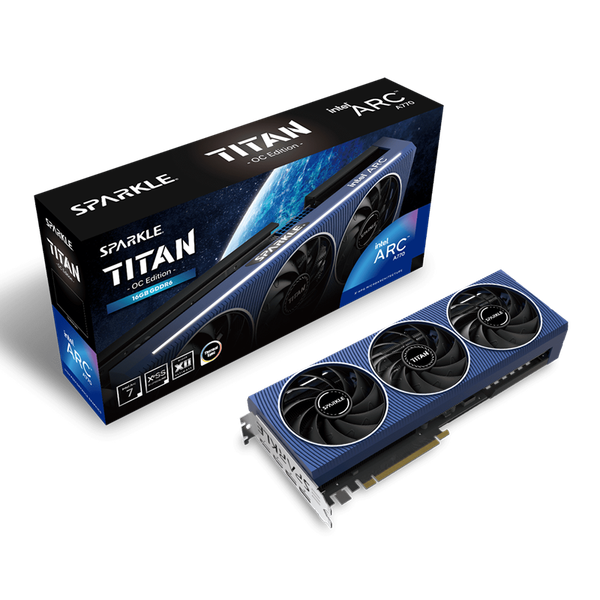 SPARKLE Intel® Arc™ A770 TITAN OC Edition, 16GB GDDR6