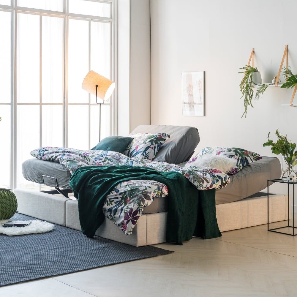 Giường Nâng Hạ Thông Minh SmartFurni GSF350 size 2Mx 2M Phong Cách Hàn Quốc