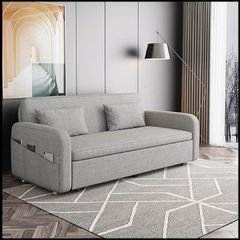 Sofa giường đa năng vải lanh canvas SmartFurni - SMF12A