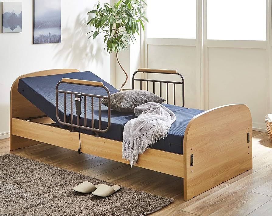 Giường Y Tế Chỉnh Điện Nâng Hạ Tự Động Cho Người Già SmartFurni GYT215