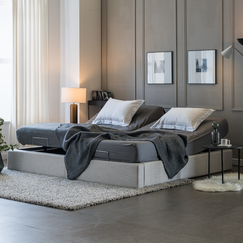 Giường Nâng Hạ Thông Minh SmartFurni GSF350 size 2Mx 2M Phong Cách Hàn Quốc