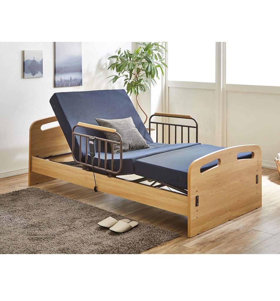 Giường Y Tế Chỉnh Điện Nâng Hạ Tự Động Cho Người Già SmartFurni GYT215