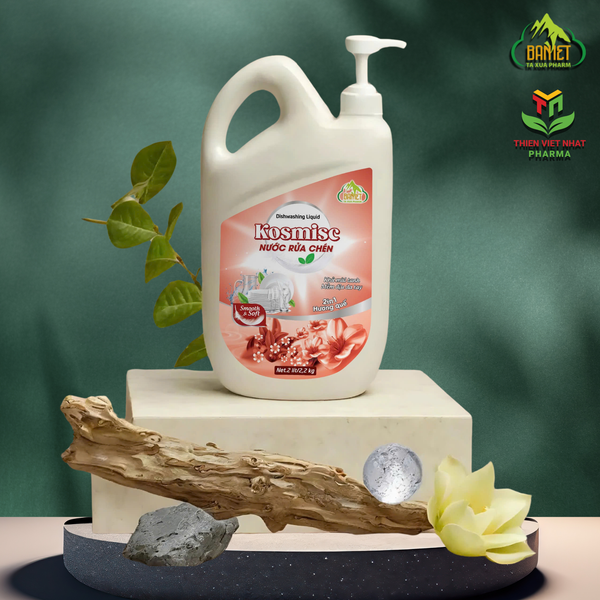  Nước rửa chén Kosmisc ( 2 trong 1 hương Quế ) 
