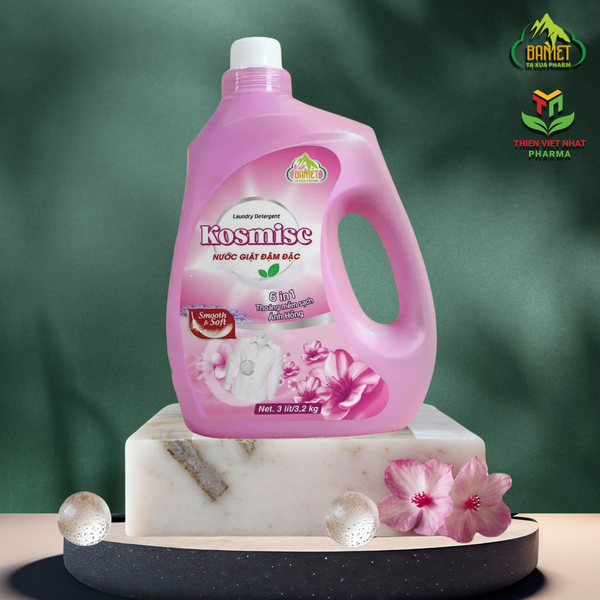  Nước giặt đậm đà Kosmisc 6 trong 1 ( Hương hoa ngày mới ) 