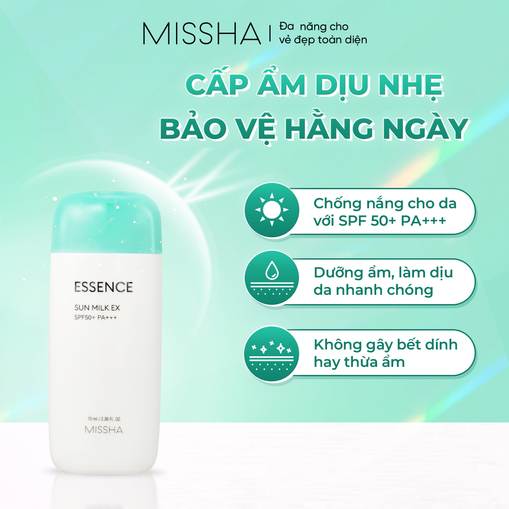 Sữa chống nắng cấp ẩm dịu nhẹ All Around Safe Block SPF50+/ PA++++ 70ml