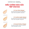 Phấn nước mịn lì siêu che phủ Missha Stay High Cover SPF30 PA++ 14g
