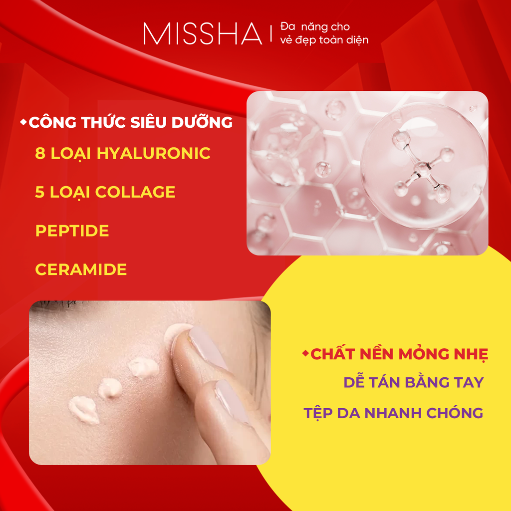 Kem nền Missha BB M Perfect Cover EX SPF42 PA+++
