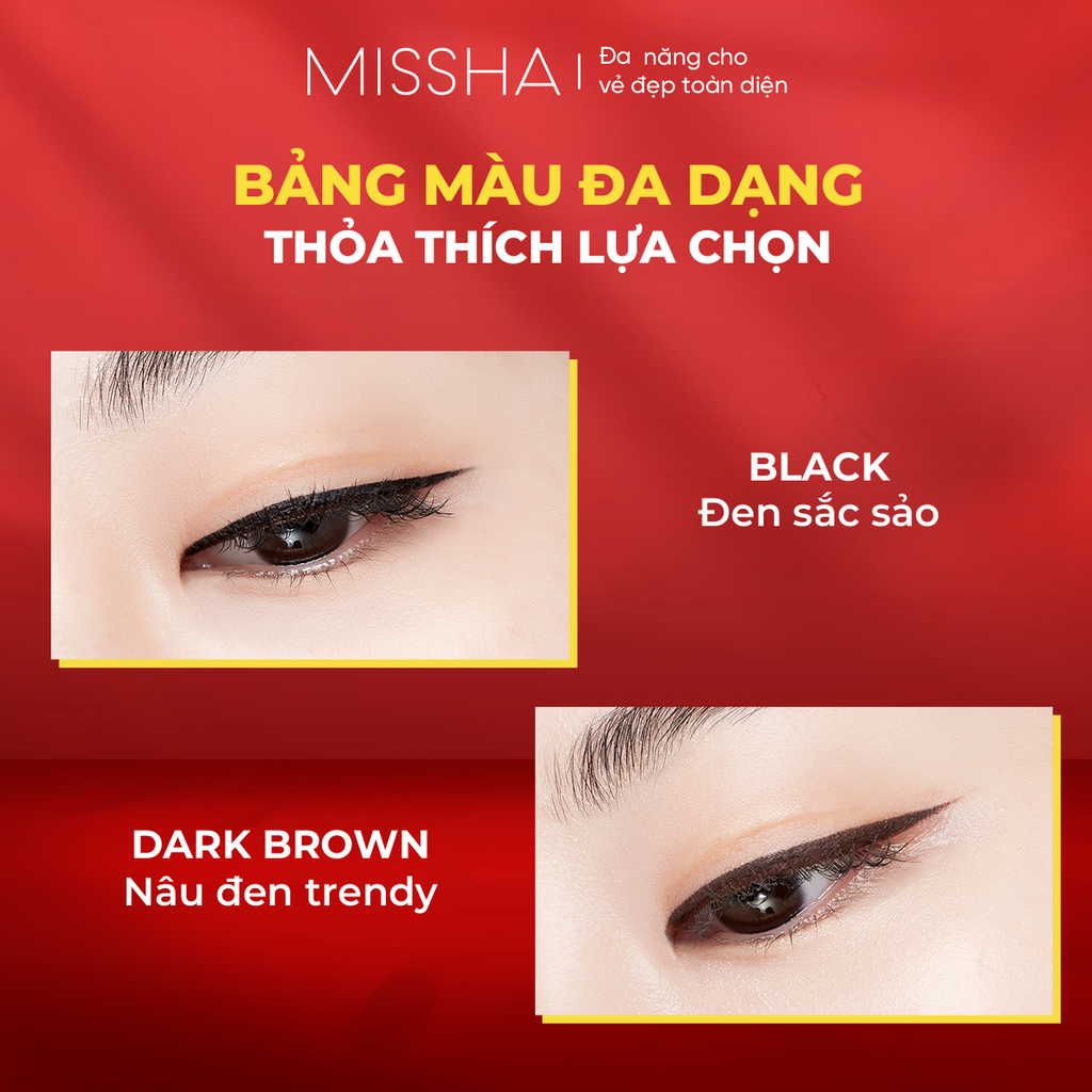 Bút kẻ mắt nước Missha Ultra Powerproof Thin Pen Liner 0,4g