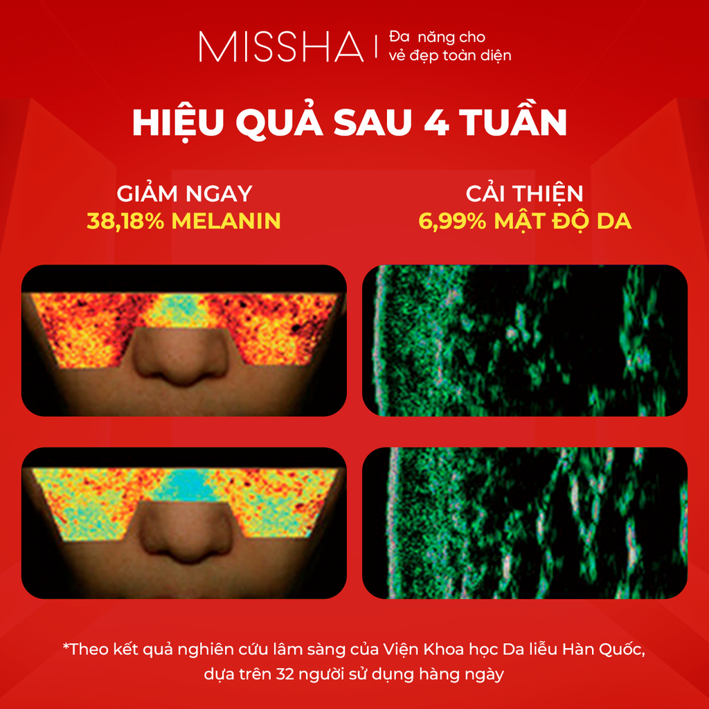 Tinh chất dưỡng sáng mờ thâm Missha Vita C Plus Spot Correcting & Firming 30ml