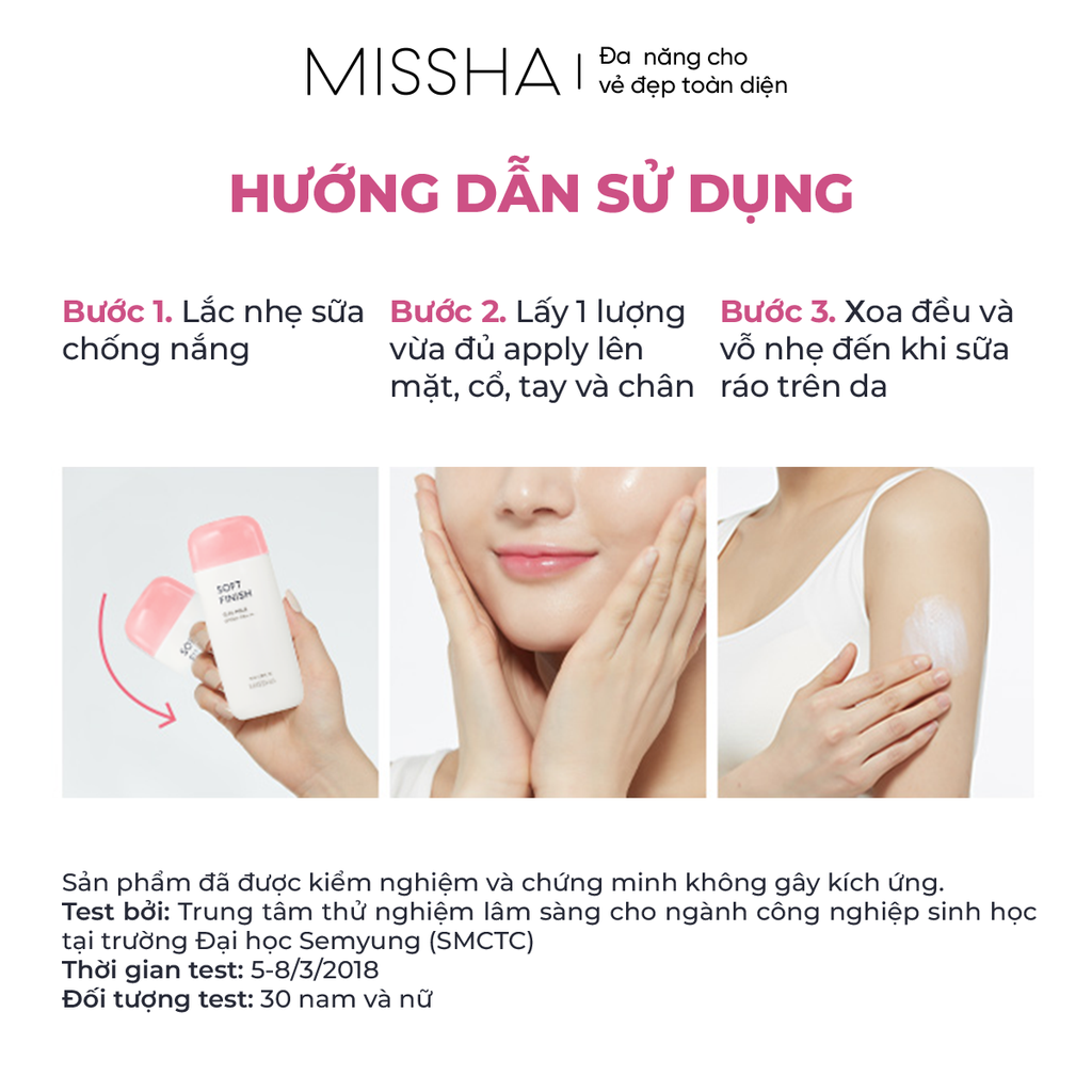 Sữa chống nắng nâng tone All Around Safe Block Soft Finish SPF50+/ PA+++ 70ml
