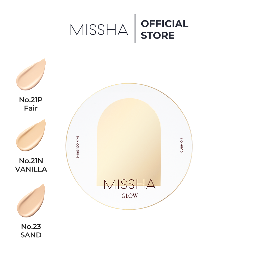 Phấn nước căng bóng Missha Glow SPF40 PA+++ 14g
